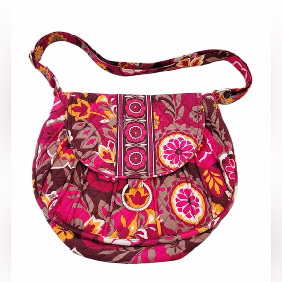 NWOT Vera Bradley Carnaby Saddle Floral Quilted Crossbody Bag OS - Picture 14 of 14